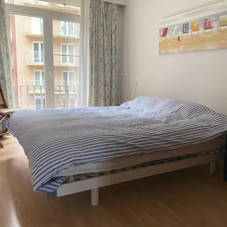 Lägenhet Les Justices With Unique Terrace And Sea View Knokke-Heist